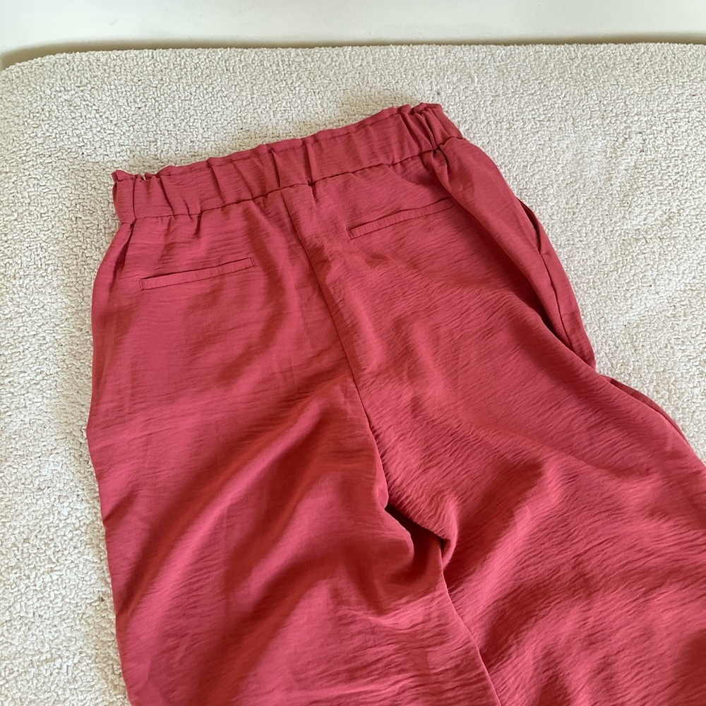 Hilary Radley Coral wide leg casual spring fall  Pants M - Picture 8 of 8